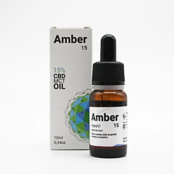 Olio CBD Amber 15% Made in Italy